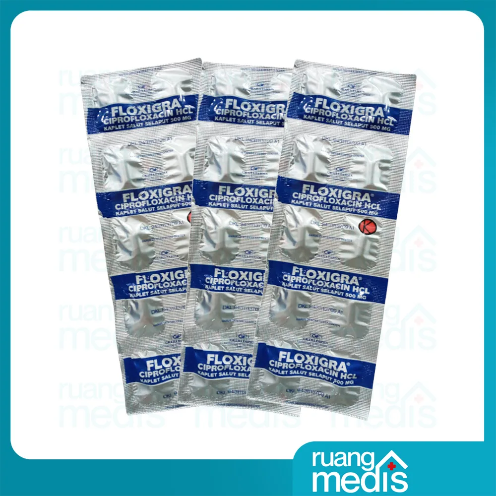 Foto FLOXIGRA 500 MG TAB 3