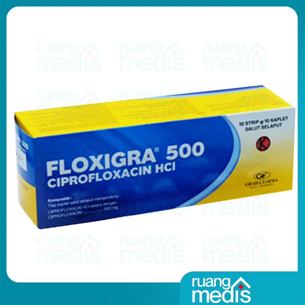 Foto FLOXIGRA 500 MG TAB 2