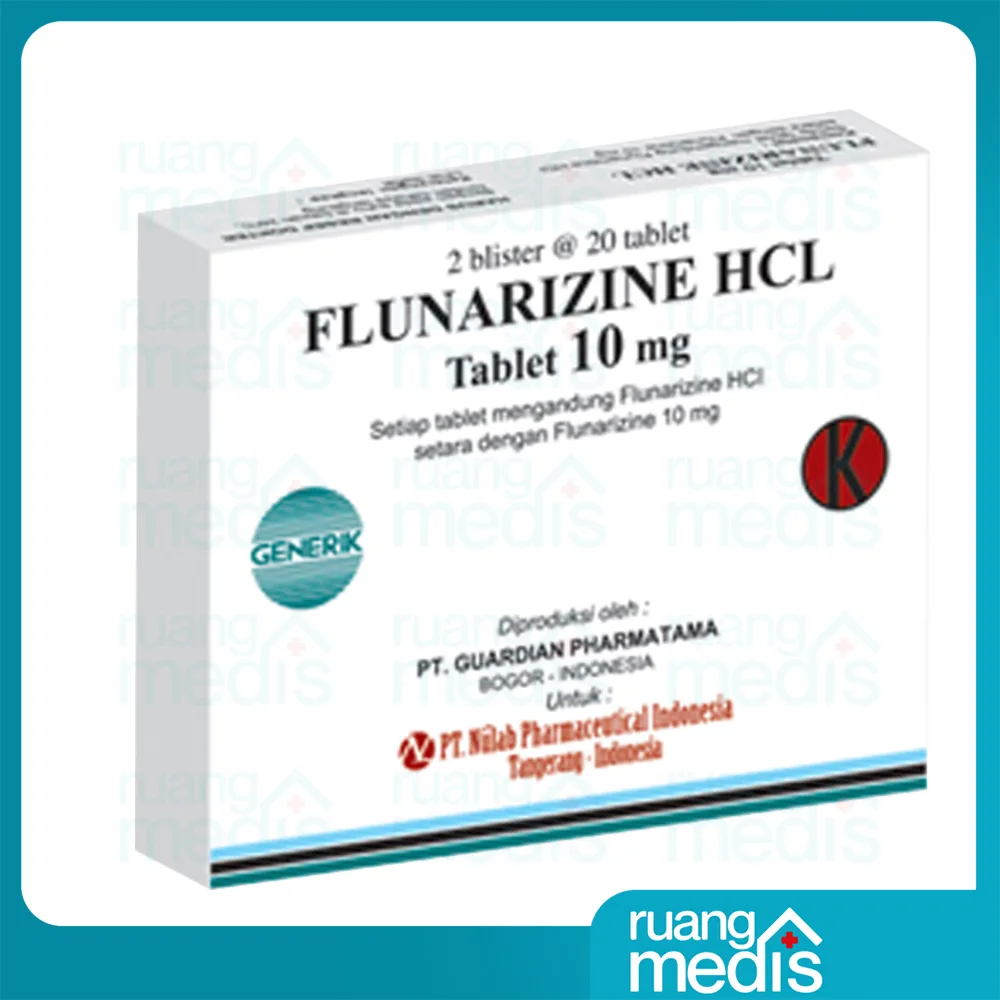 Foto FLUNARIZINE 10 MG @20 TAB 2