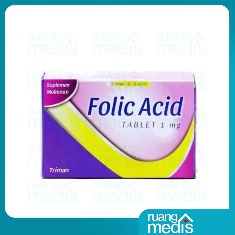 Foto FOLIC ACID 1 MG TRIMAN 2