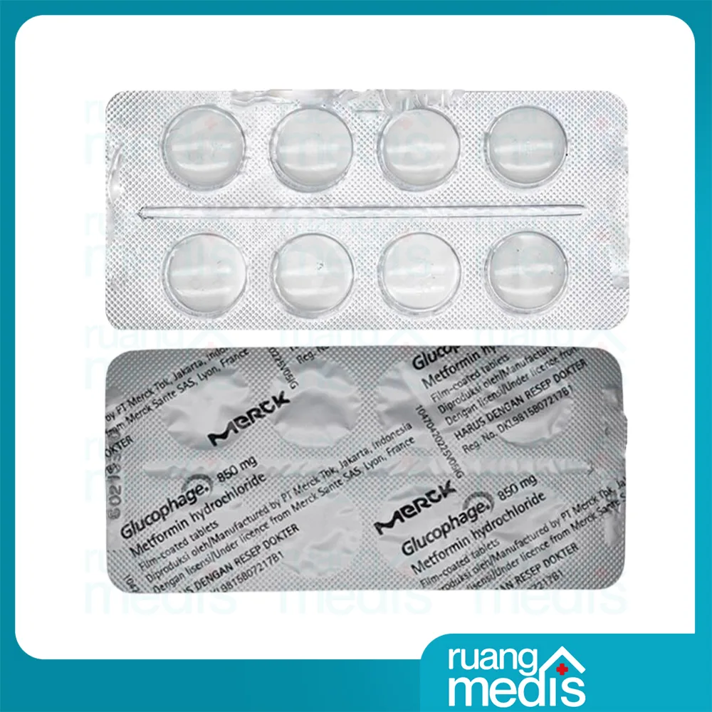 Foto GLUCOPHAGE 850 MG 3