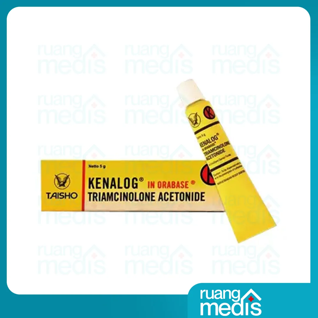 Foto KENALOG IN ORABASE ORAL CR 5 GR 4