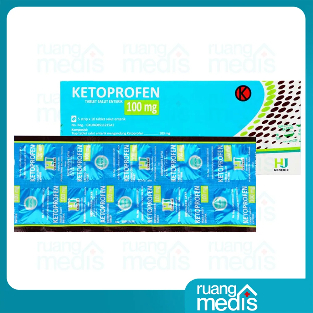 KETOPROFEN 100 MG TAB HXP