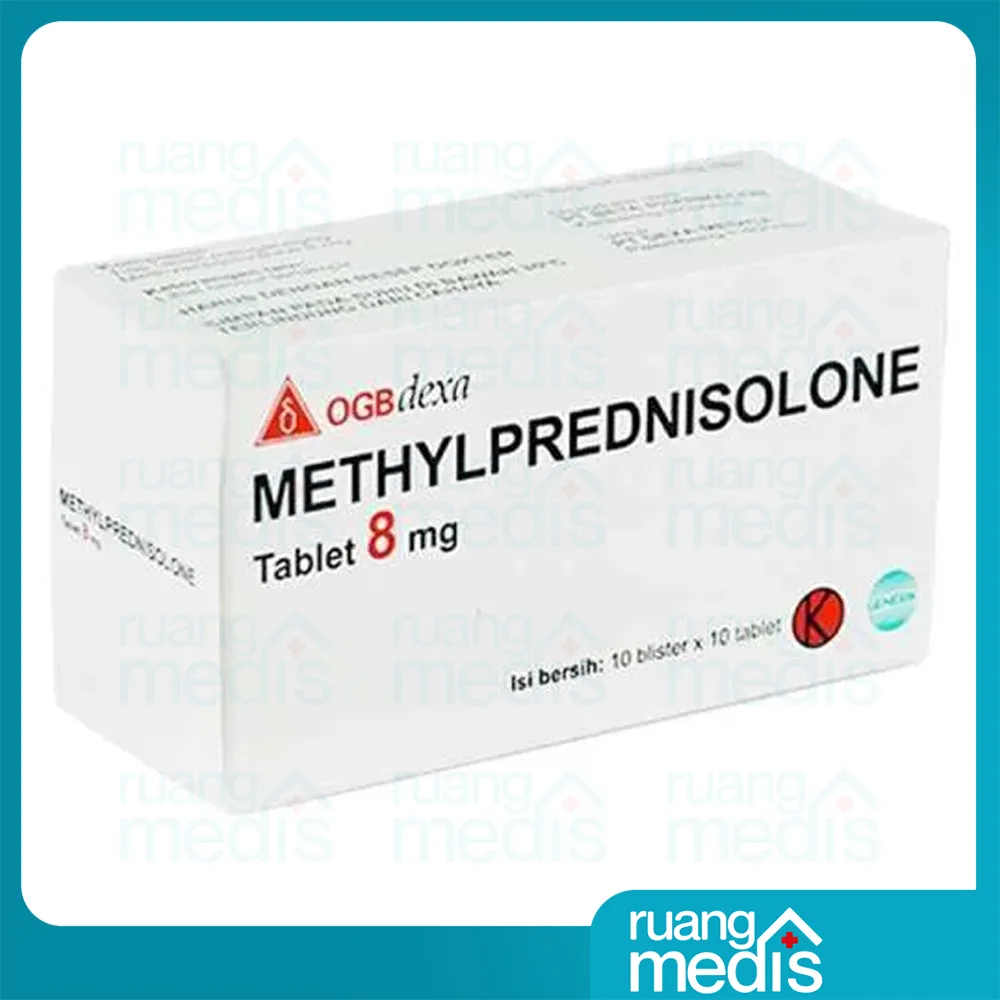Foto METHYLPREDNISOLONE 8 MG Dexa TAB 2