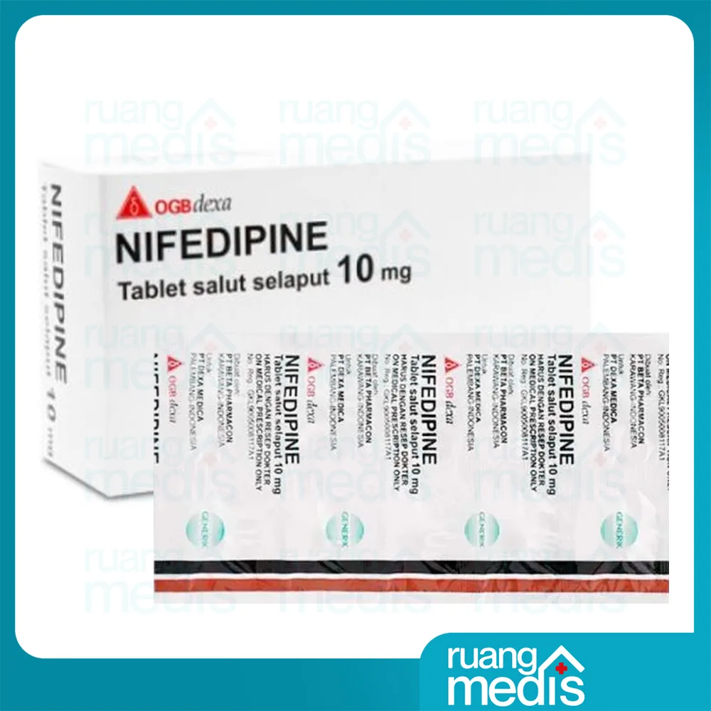 NIFEDIPIN 10MG Dexa Tab