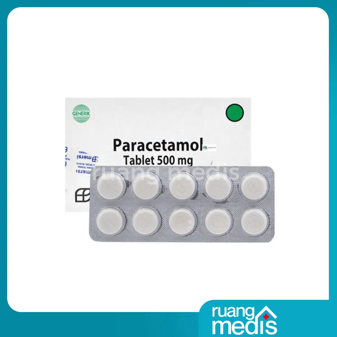 PARACETAMOL 500 MG Mersi TAB