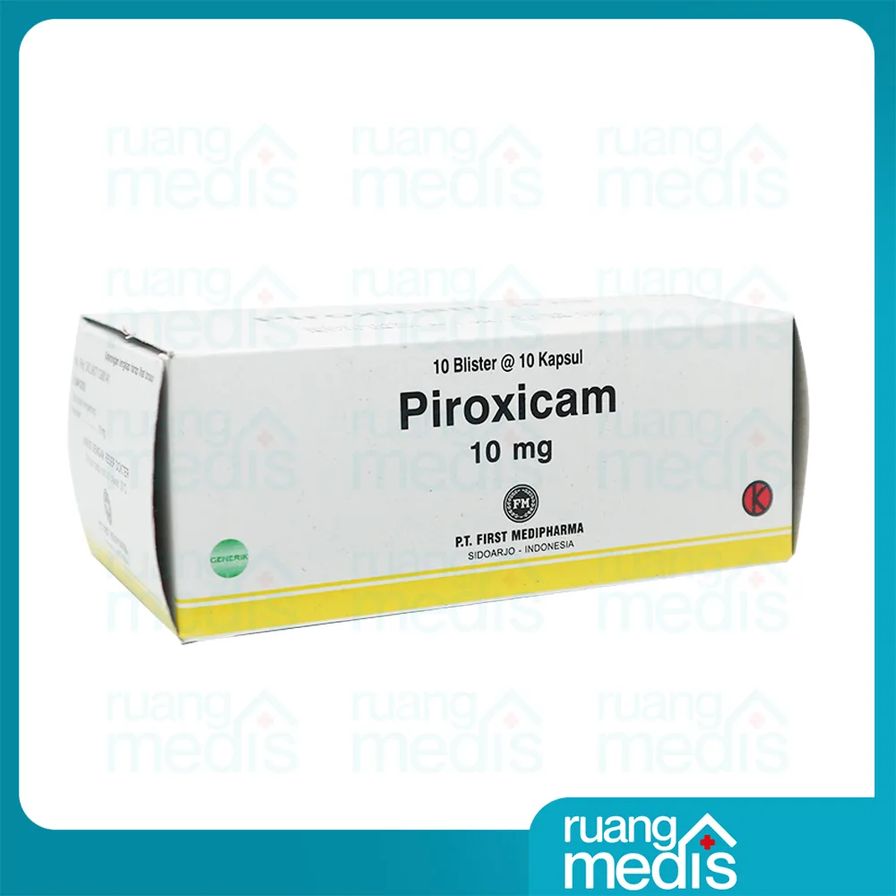 Foto PIROXICAM 10 MG First Medifarma KAPS 2