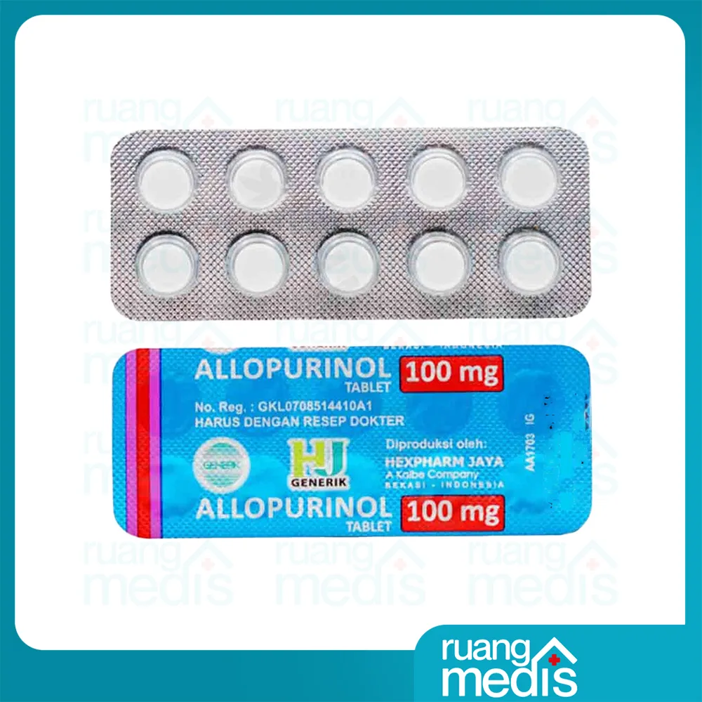 Foto Allopurinol Hxp 4