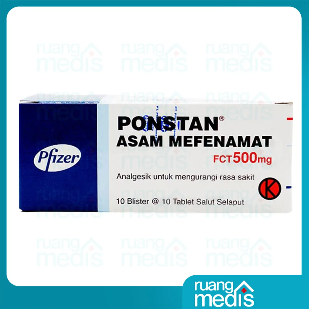 Foto PONSTAN 500 MG TAB 2