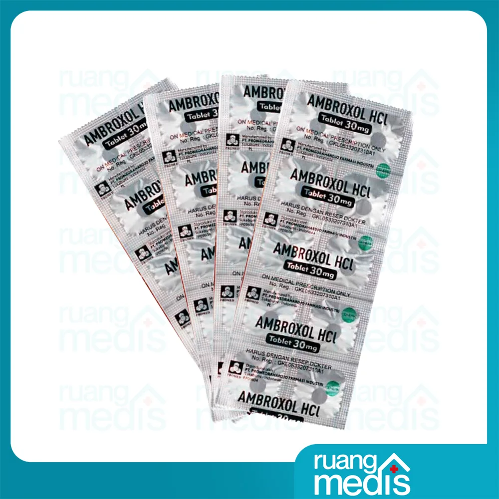 Foto AMBROXOL HCL 30 MG Promed TAB 3