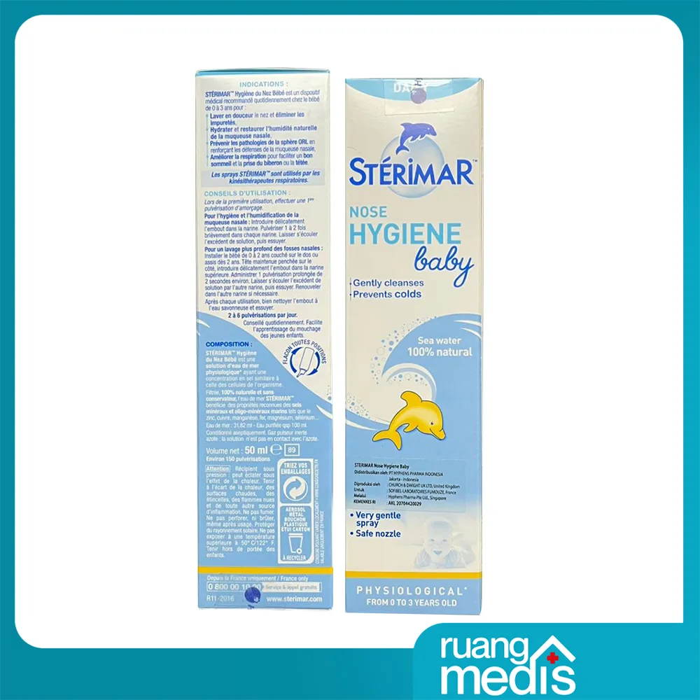 Foto STERIMAR BABY NOSE HYGIENE AND COMFORT Hyphens 2