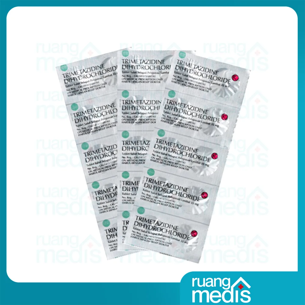 Foto TRIMETAZIDINE 35 MG TAB 3