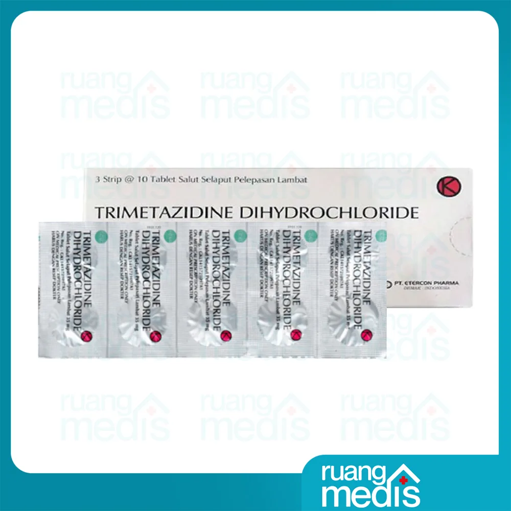 TRIMETAZIDINE 35 MG TAB