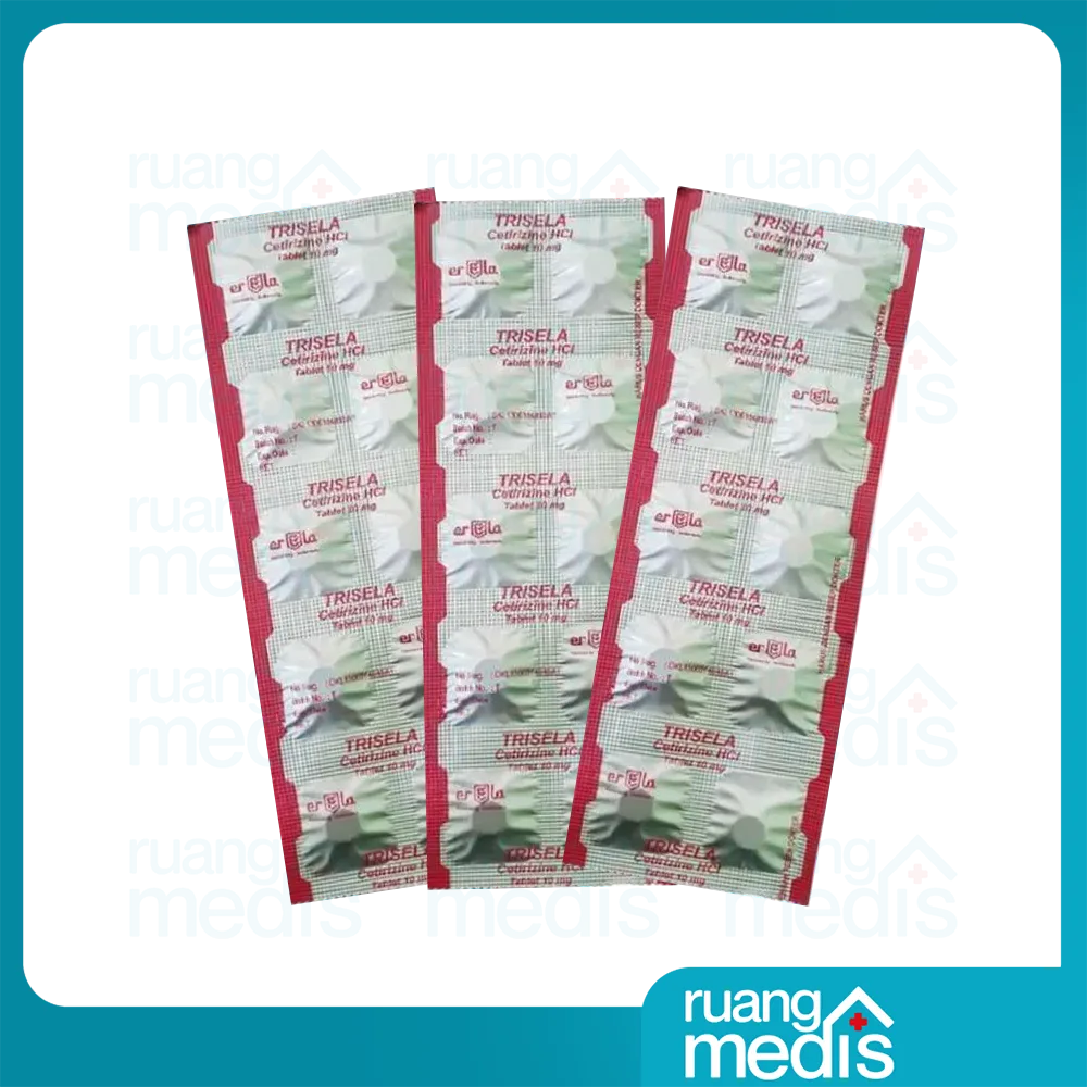 Foto TRISELA 10 MG TAB 6