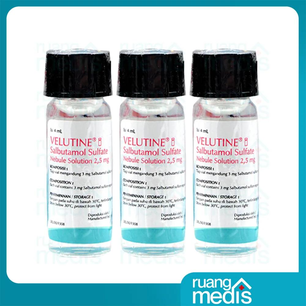 Foto VELUTINE PLUS INH 2.5 ML 5