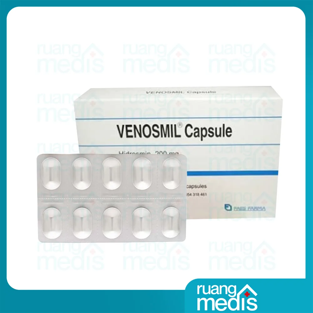 VENOSMIL 200 MG KAP