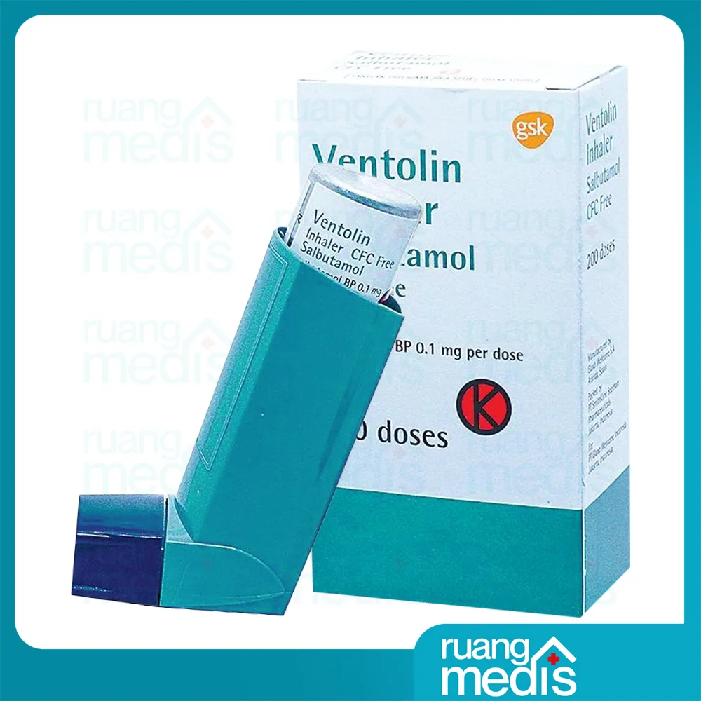 Foto VENTOLIN INHALER Gsk200 Doses 2