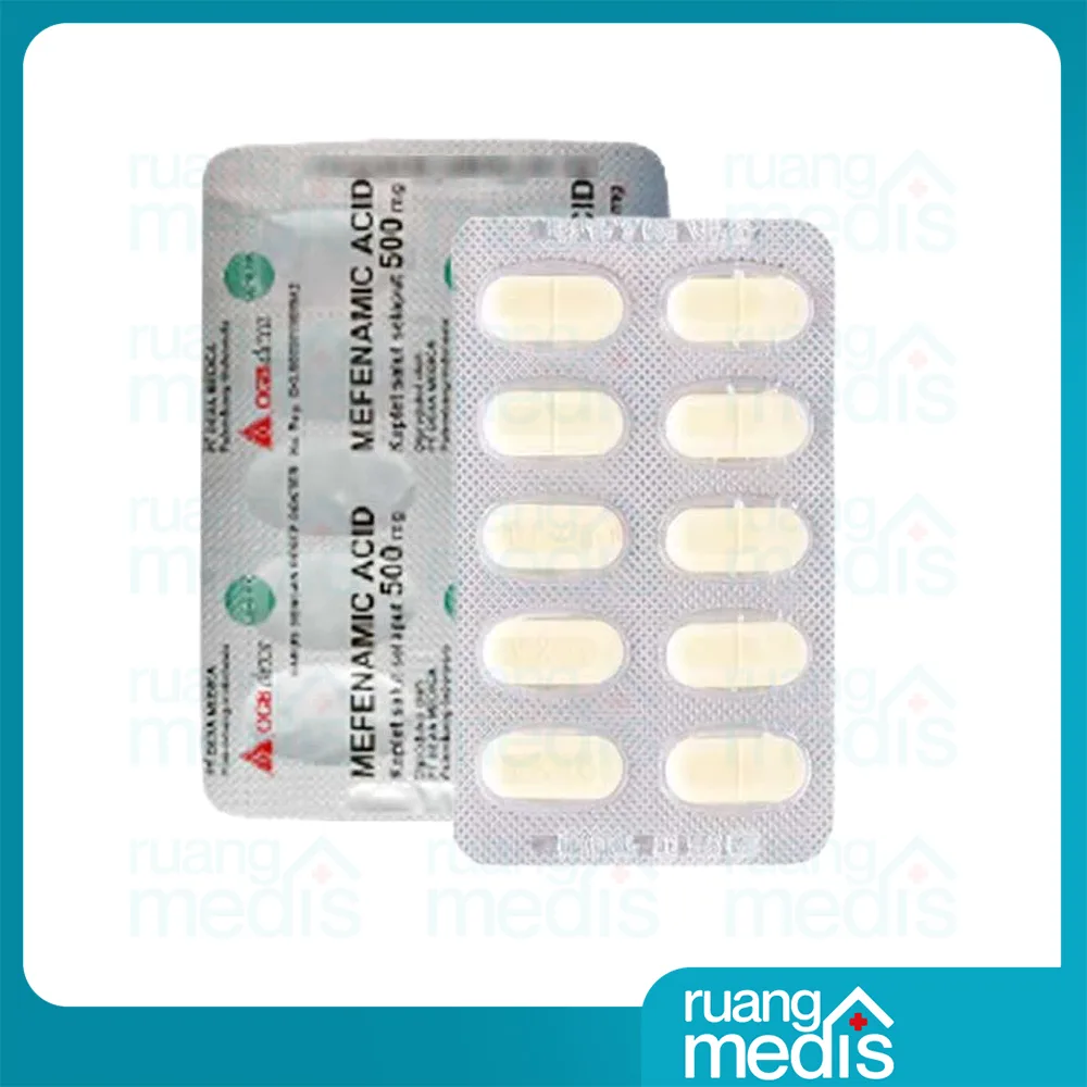 Foto ASAM MEFENAMAT 500 MG TAB Dexa 3
