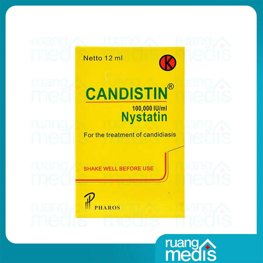 CANDISTIN DROPS 100.000 IU/ML 12 ML PHAROS