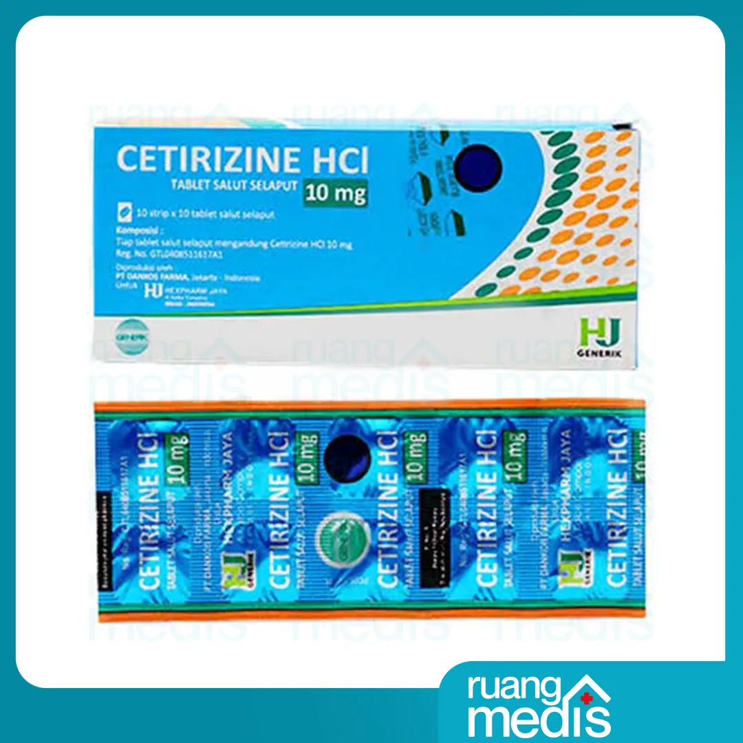 CETIRIZINE HCl 10 MG HXP