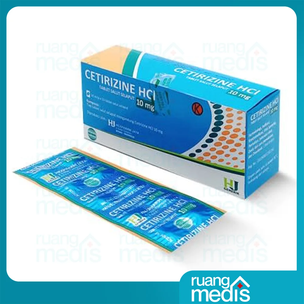 Foto CETIRIZINE HCl 10 MG HXP 2