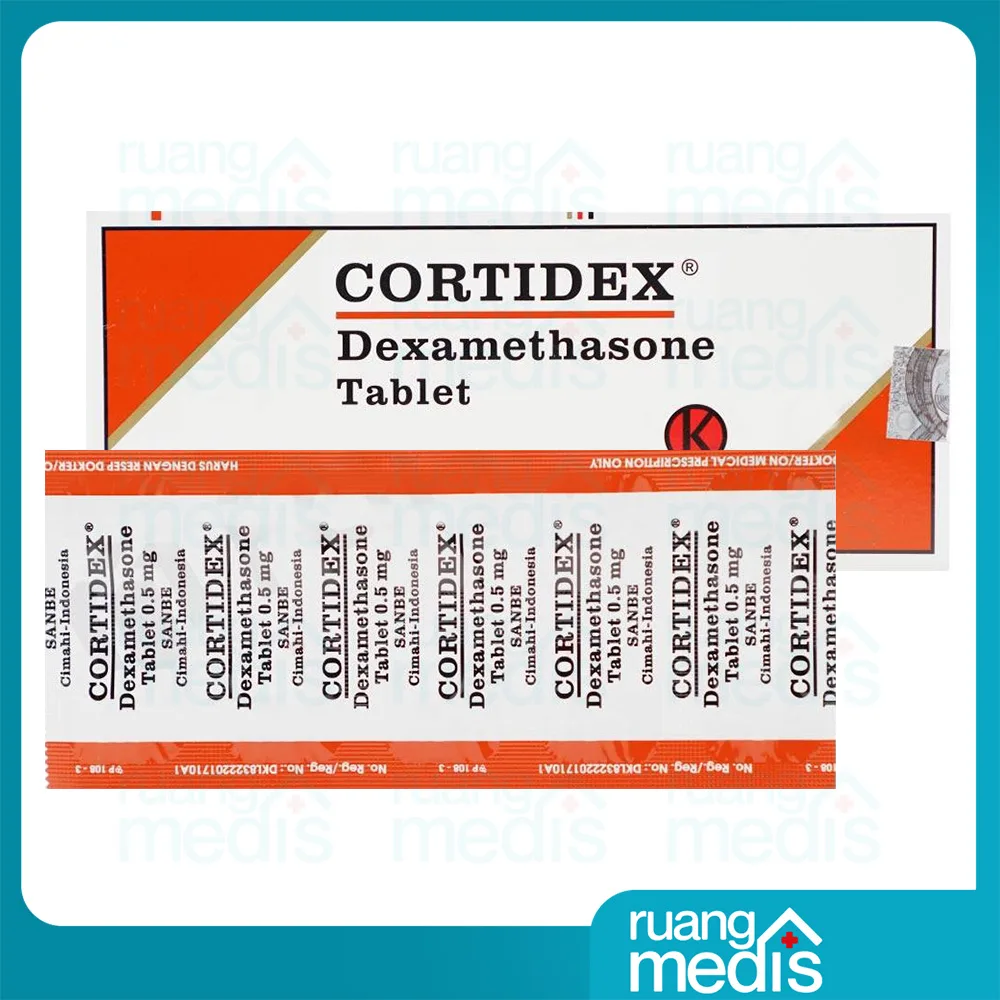 CORTIDEX 0,5 MG TAB