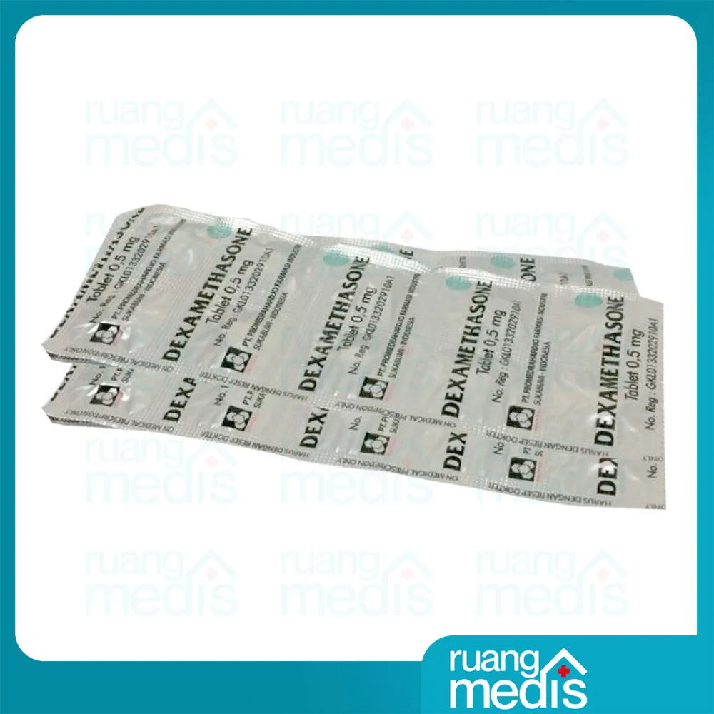 Foto DEXAMETHASONE 0,5 MG TAB PROMED 3
