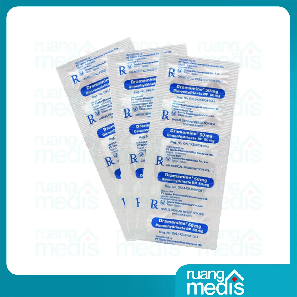 Foto DRAMAMINE 50 MG TAB TAISHO 3