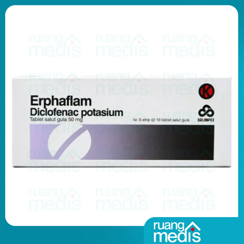 Foto ERPHAFLAM 50 MG TAB 2
