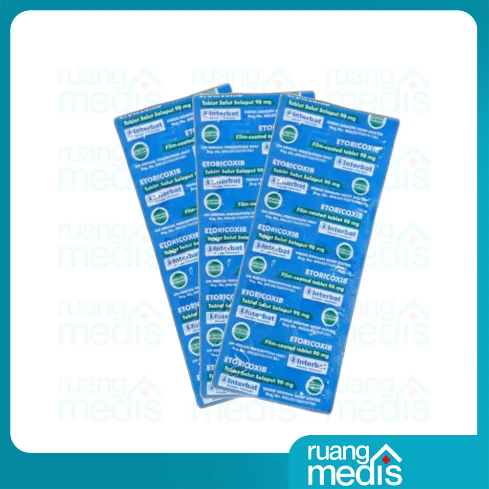 Foto ETORICOXIB Interbat TAB 90 MG 3