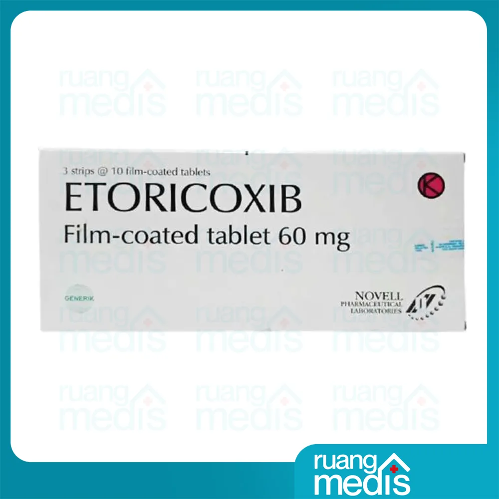 Foto ETORICOXIB Novell TAB 60 MG 3
