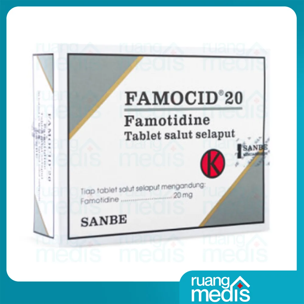 Foto FAMOCID 20 MG TAB SANBE 2